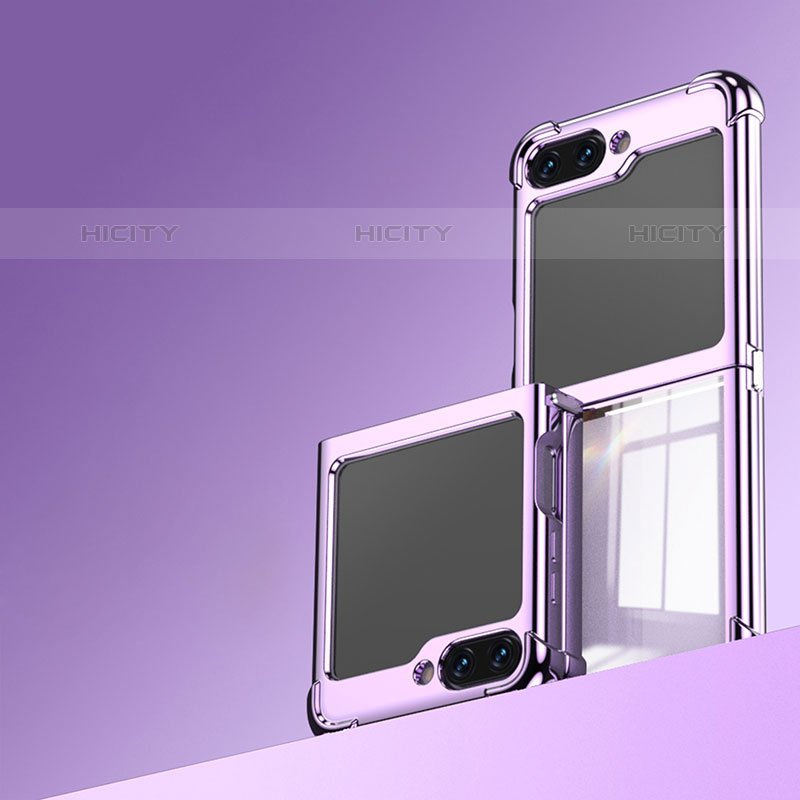 Housse Antichocs Rigide Transparente Crystal AN1 pour Samsung Galaxy Z Flip5 5G Plus
