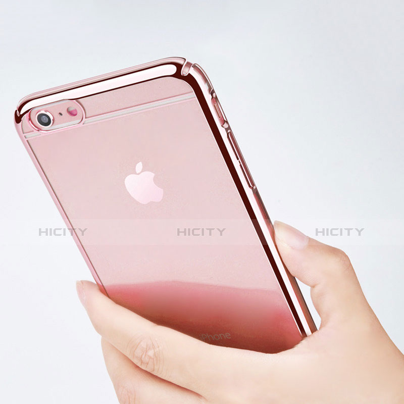 Housse Antichocs Rigide Transparente Crystal pour Apple iPhone 6 Rose Plus