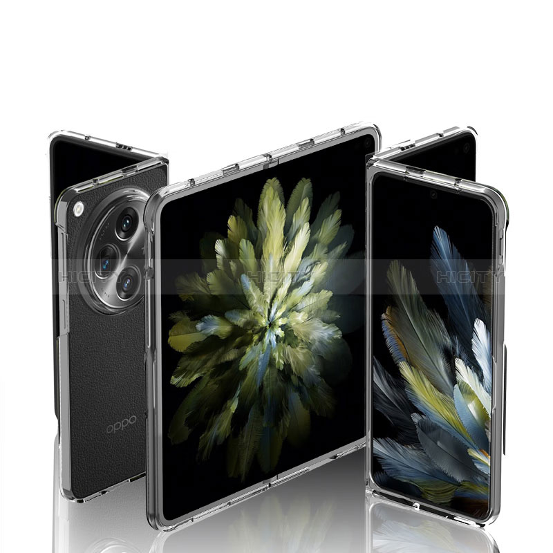 Housse Antichocs Rigide Transparente Crystal T01 pour OnePlus Open 5G Clair Plus
