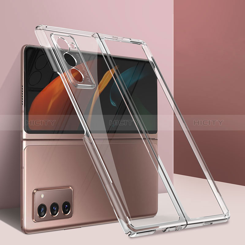 Housse Antichocs Rigide Transparente Crystal T01 pour Samsung Galaxy Z Fold2 5G Clair Plus