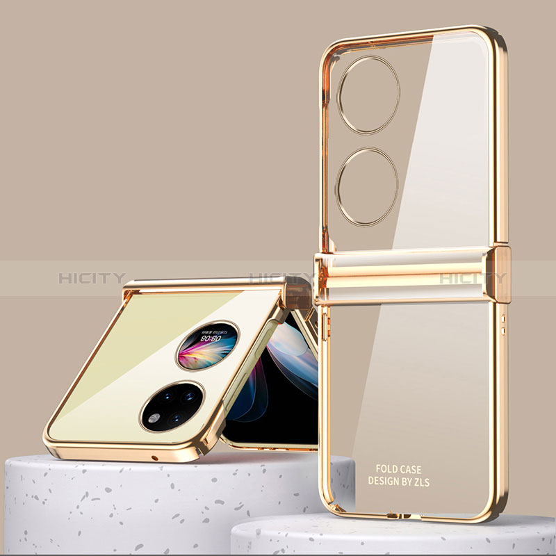 Housse Antichocs Rigide Transparente Crystal ZL1 pour Huawei P60 Pocket Plus