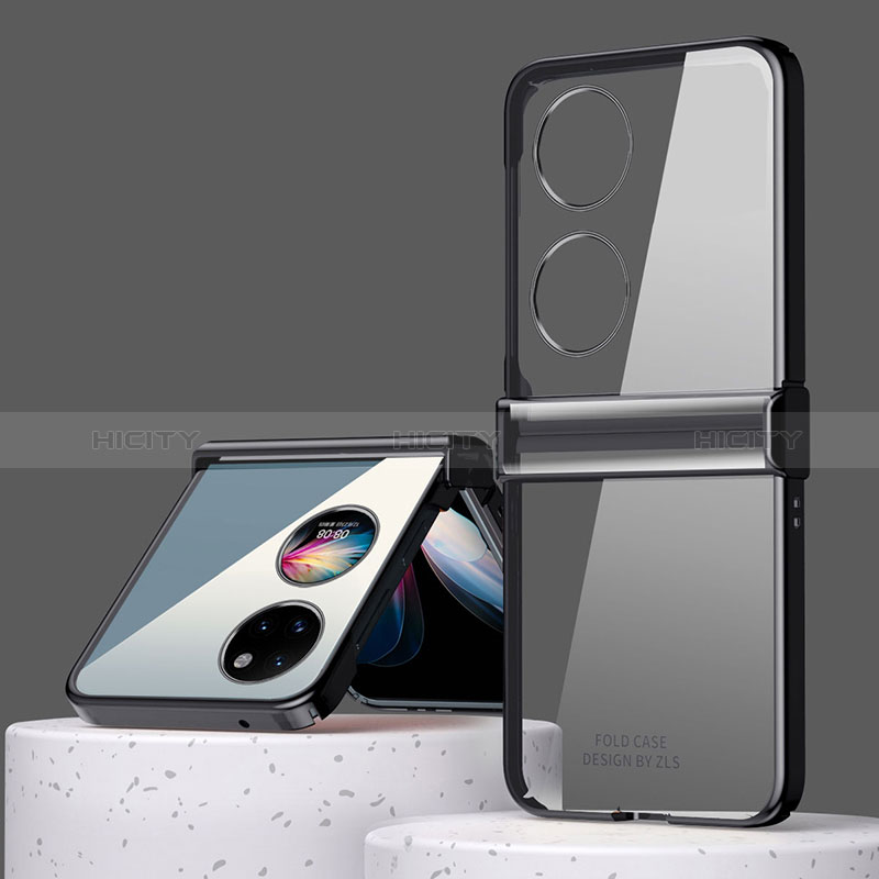 Housse Antichocs Rigide Transparente Crystal ZL1 pour Huawei P60 Pocket Plus
