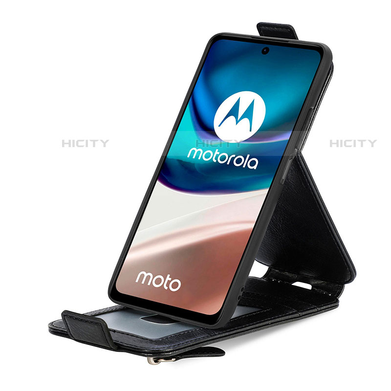 Housse Clapet Portefeuille Cuir pour Motorola Moto G62 5G Plus