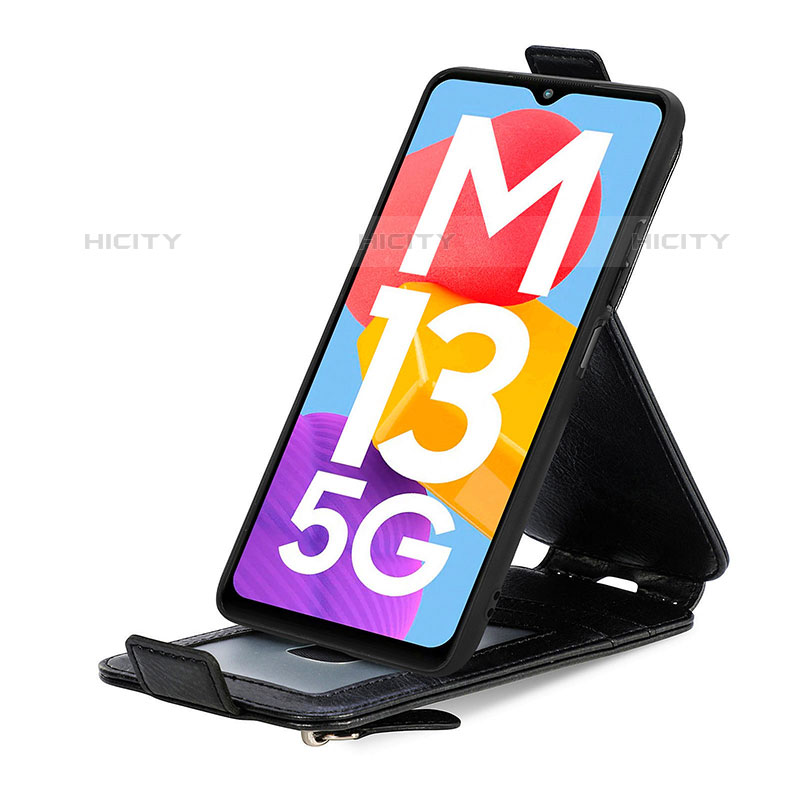 Housse Clapet Portefeuille Cuir pour Samsung Galaxy M13 5G Plus