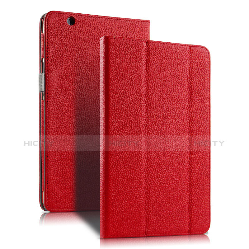 Housse Clapet Portefeuille Livre Cuir L03 pour Huawei Mediapad M3 8.4 BTV-DL09 BTV-W09 Rouge Plus