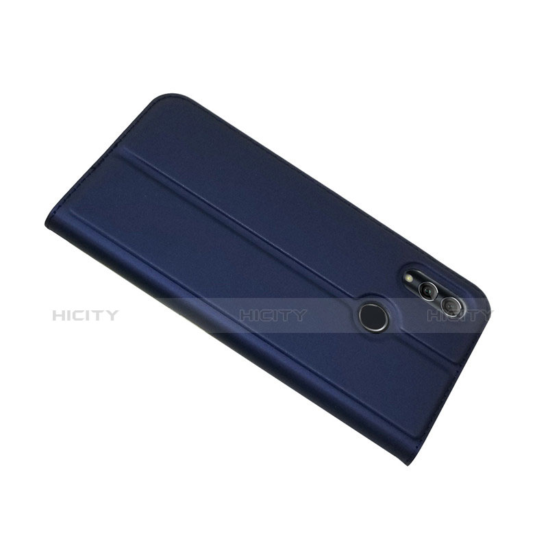 Housse Clapet Portefeuille Livre Cuir L06 pour Huawei Honor 10 Lite Bleu Plus