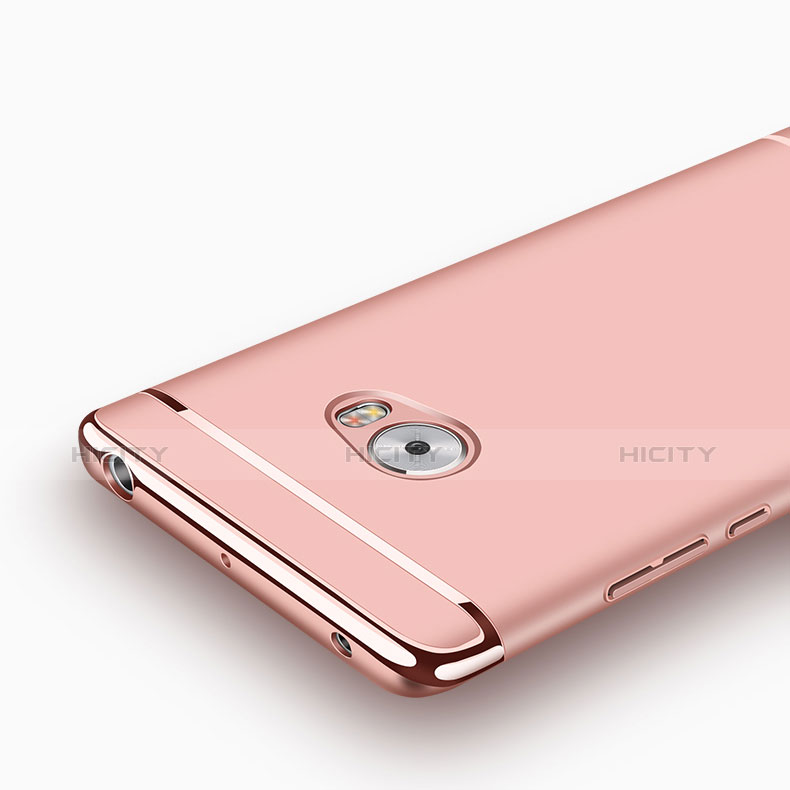 Housse Contour Luxe Metal et Plastique pour Xiaomi Mi Note 2 Or Rose Plus
