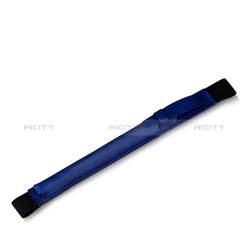 Housse en Cuir Protection Sac Pochette Elastique Douille de Poche Detachable P03 pour Apple Pencil Apple iPad Pro 10.5 Bleu Plus