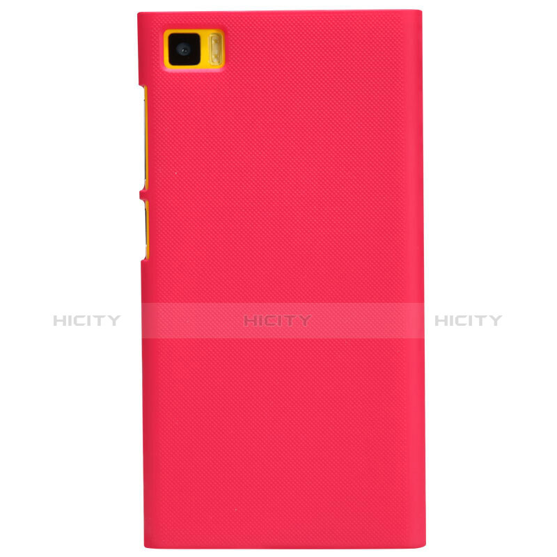 Housse Plastique Rigide Mailles Filet pour Xiaomi Mi 3 Rouge Plus