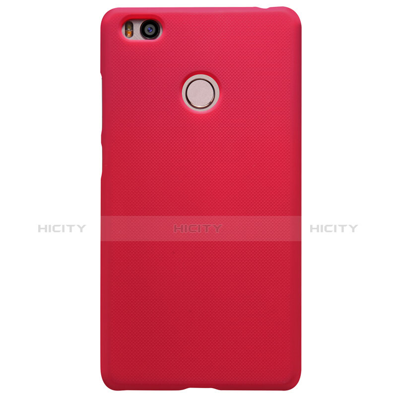 Housse Plastique Rigide Mailles Filet pour Xiaomi Mi 4S Rouge Plus