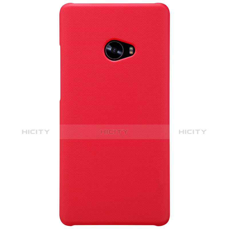 Housse Plastique Rigide Mailles Filet pour Xiaomi Mi Note 2 Special Edition Rouge Plus