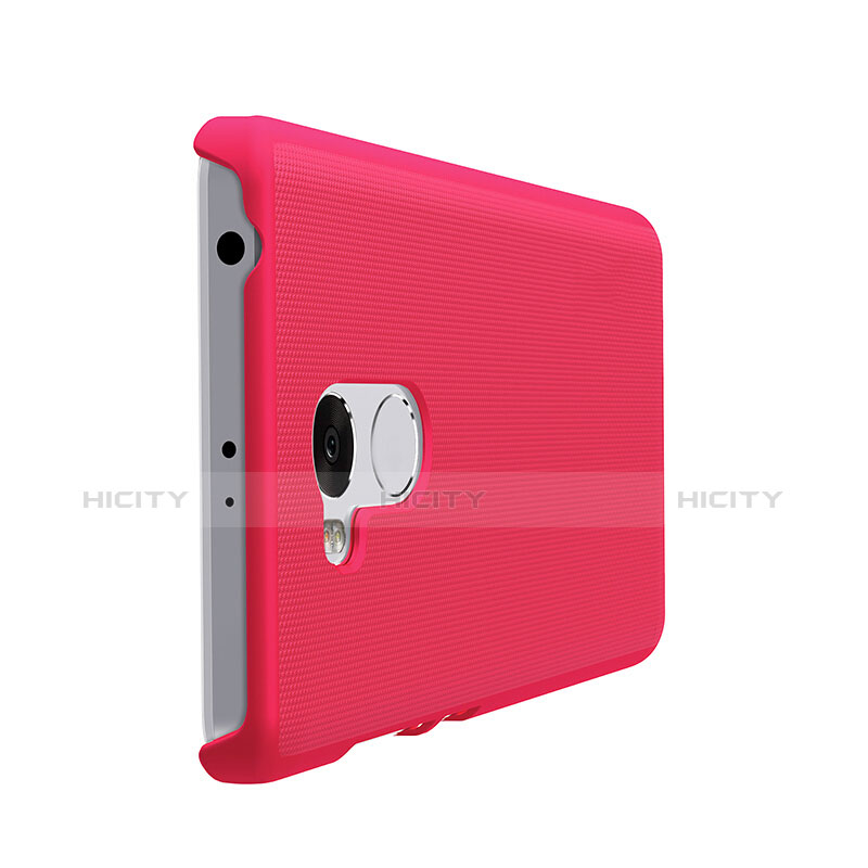 Housse Plastique Rigide Mailles Filet pour Xiaomi Redmi 4 Prime High Edition Rouge Plus