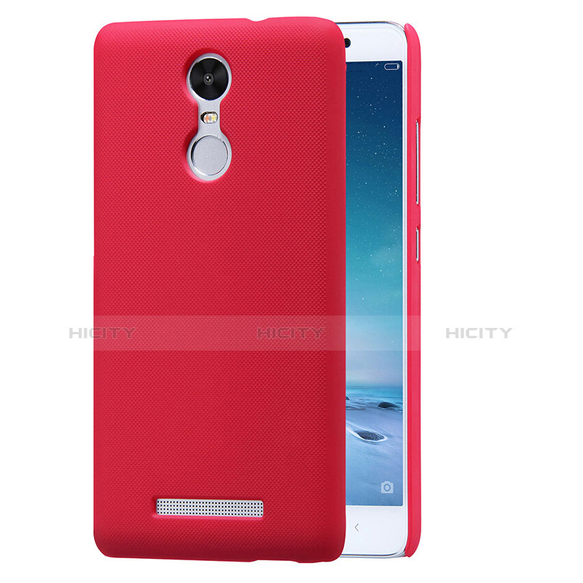 Housse Plastique Rigide Mailles Filet pour Xiaomi Redmi Note 3 Rouge Plus