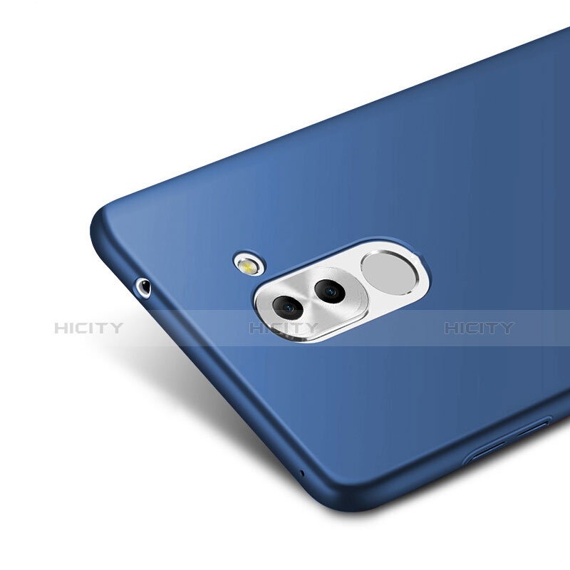 Housse Plastique Rigide Mat M01 pour Huawei GR5 (2017) Bleu Plus