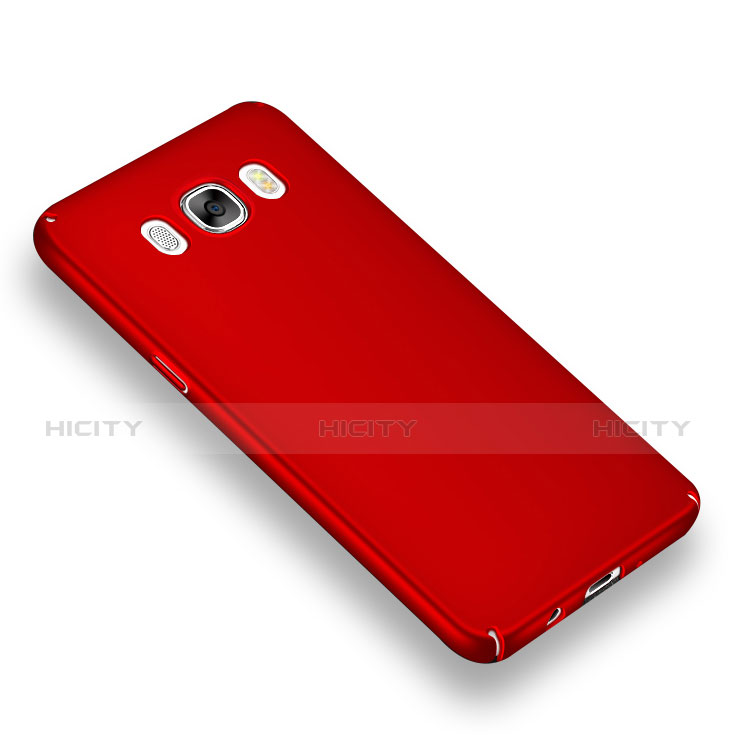 Housse Plastique Rigide Mat M01 pour Samsung Galaxy J7 (2016) J710F J710FN Rouge Plus