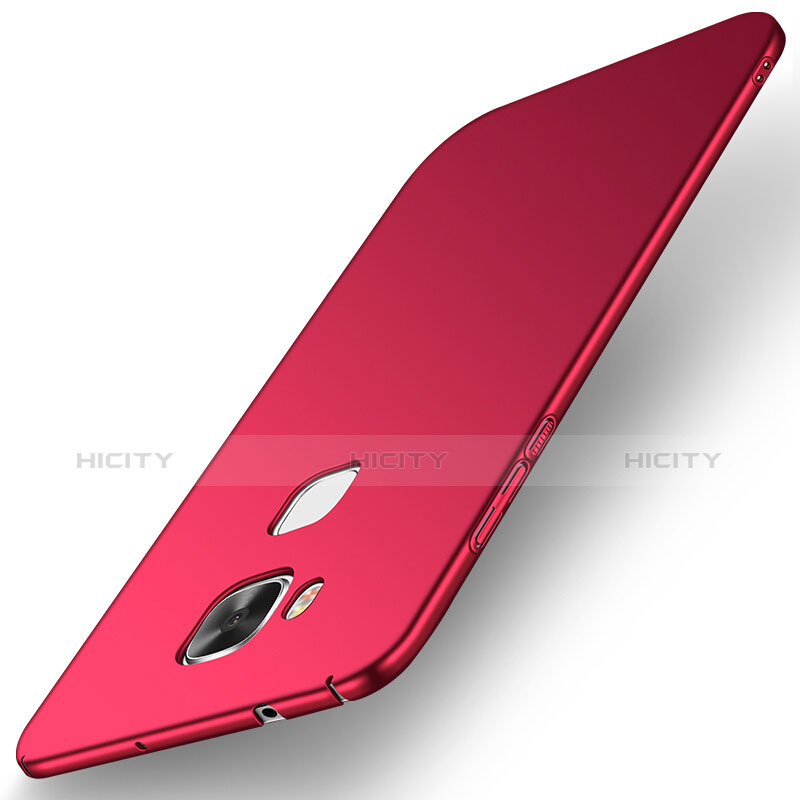 Housse Plastique Rigide Mat M02 pour Huawei G7 Plus Rouge Plus