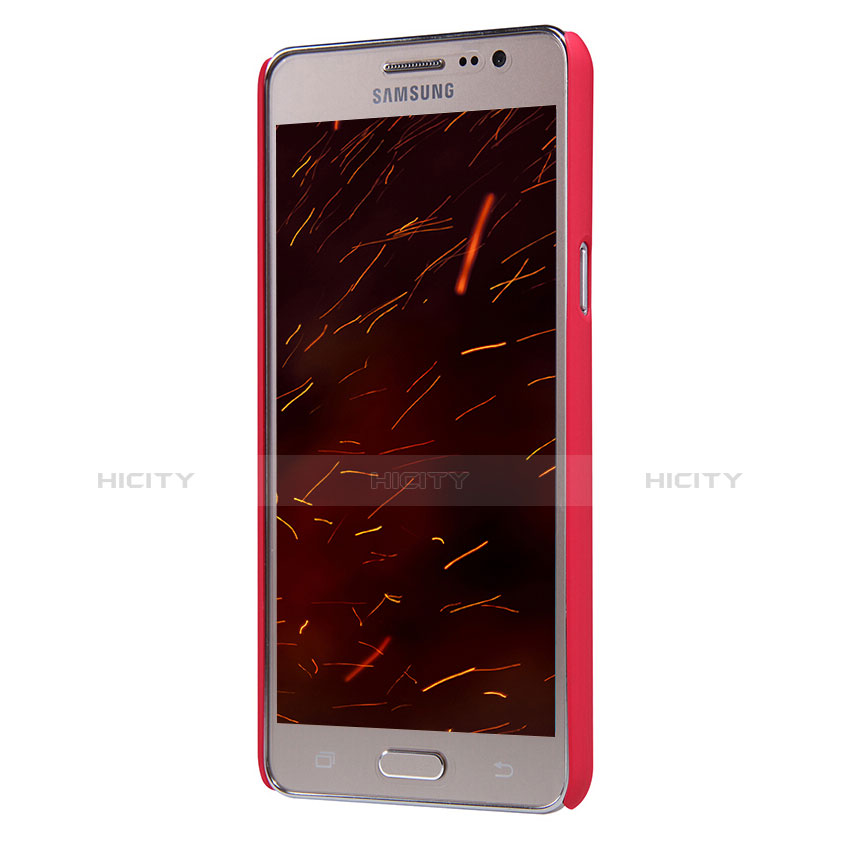 Housse Plastique Rigide Mat M02 pour Samsung Galaxy On5 Pro Rouge Plus