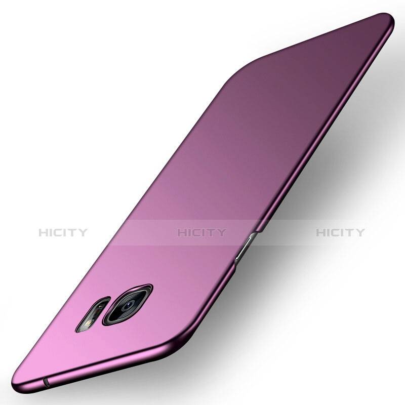 Housse Plastique Rigide Mat M02 pour Samsung Galaxy S6 Edge+ Plus SM-G928F Violet Plus