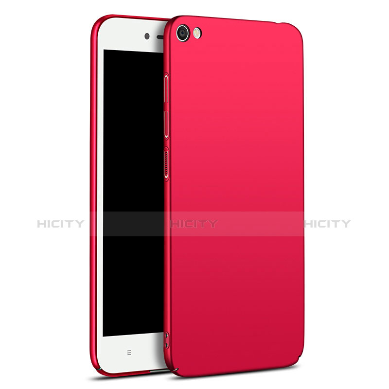 Housse Plastique Rigide Mat M02 pour Xiaomi Redmi Note 5A Standard Edition Rouge Plus