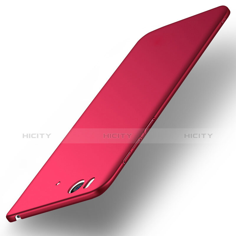 Housse Plastique Rigide Mat M03 pour Xiaomi Mi 5S Rouge Plus
