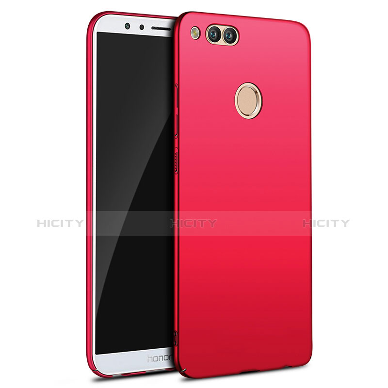 Housse Plastique Rigide Mat M09 pour Huawei Honor Play 7X Rouge Plus