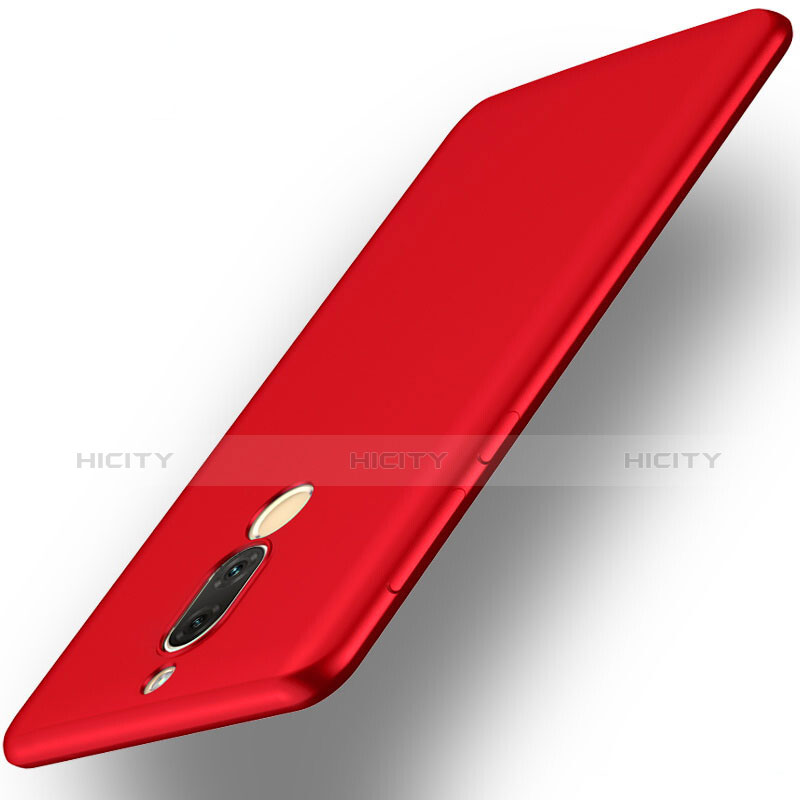 Housse Plastique Rigide Mat pour Huawei Mate 10 Lite Rouge Plus