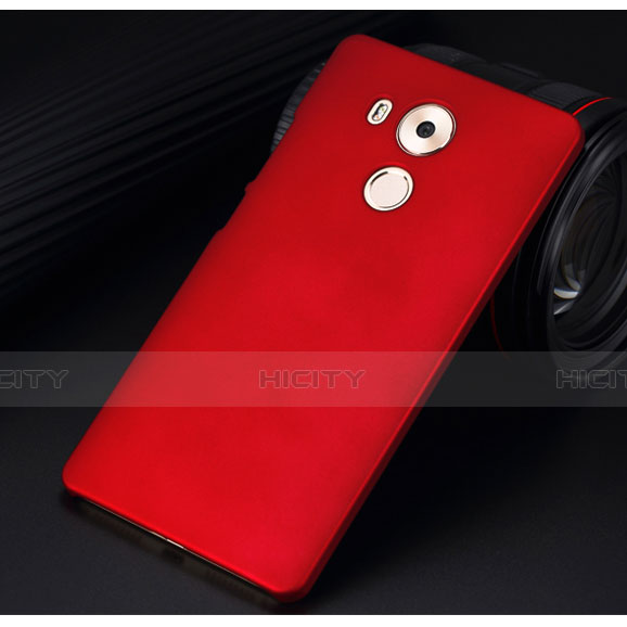 Housse Plastique Rigide Mat pour Huawei Mate 8 Rouge Plus