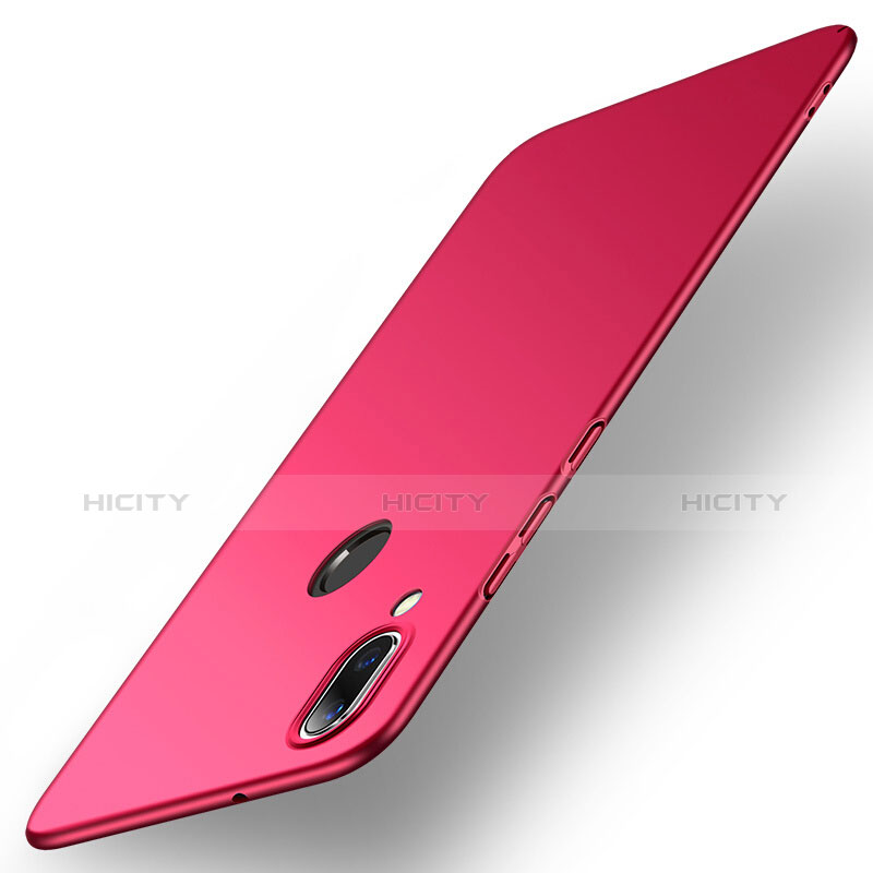 Housse Plastique Rigide Mat pour Huawei P20 Lite Rouge Plus