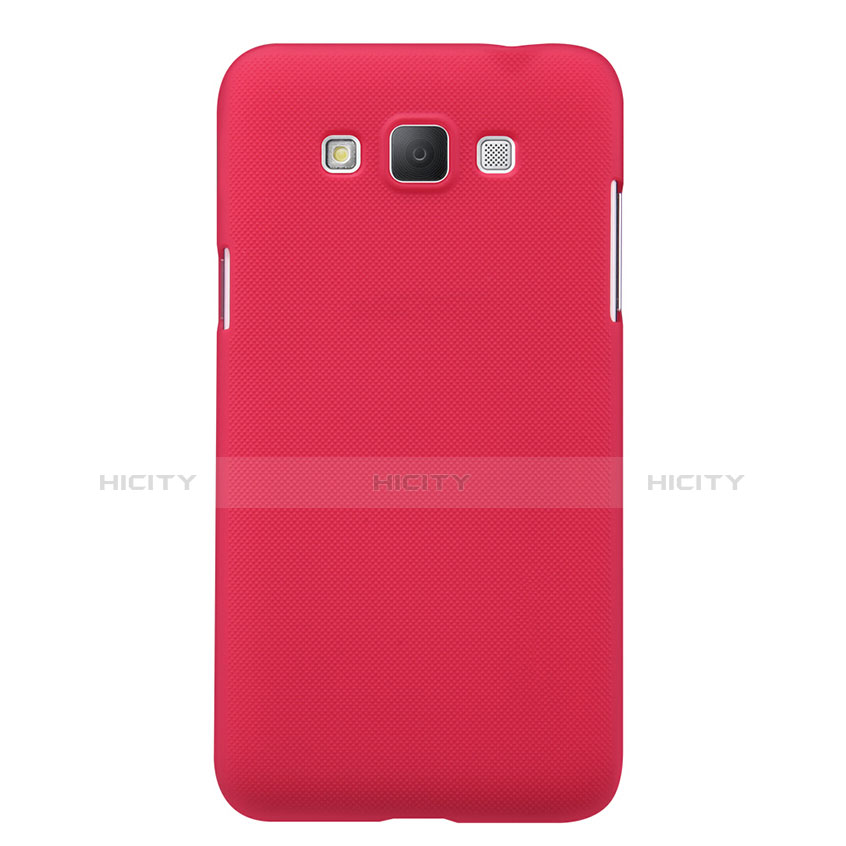 Housse Plastique Rigide Mat pour Samsung Galaxy Grand Max SM-G720 Rouge Plus