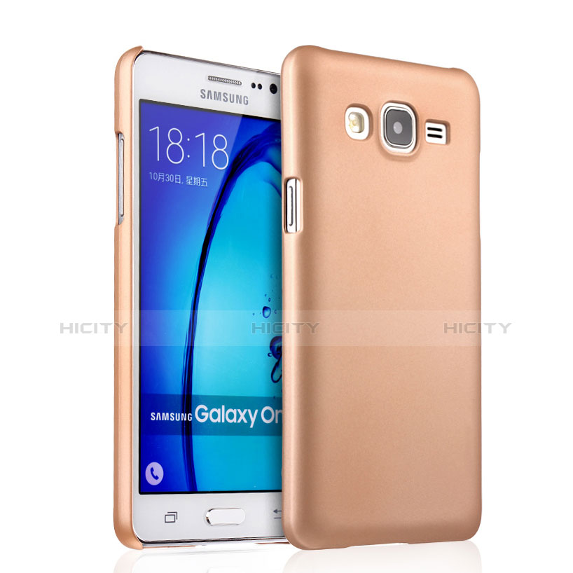 Housse Plastique Rigide Mat pour Samsung Galaxy On7 G600FY Or Plus