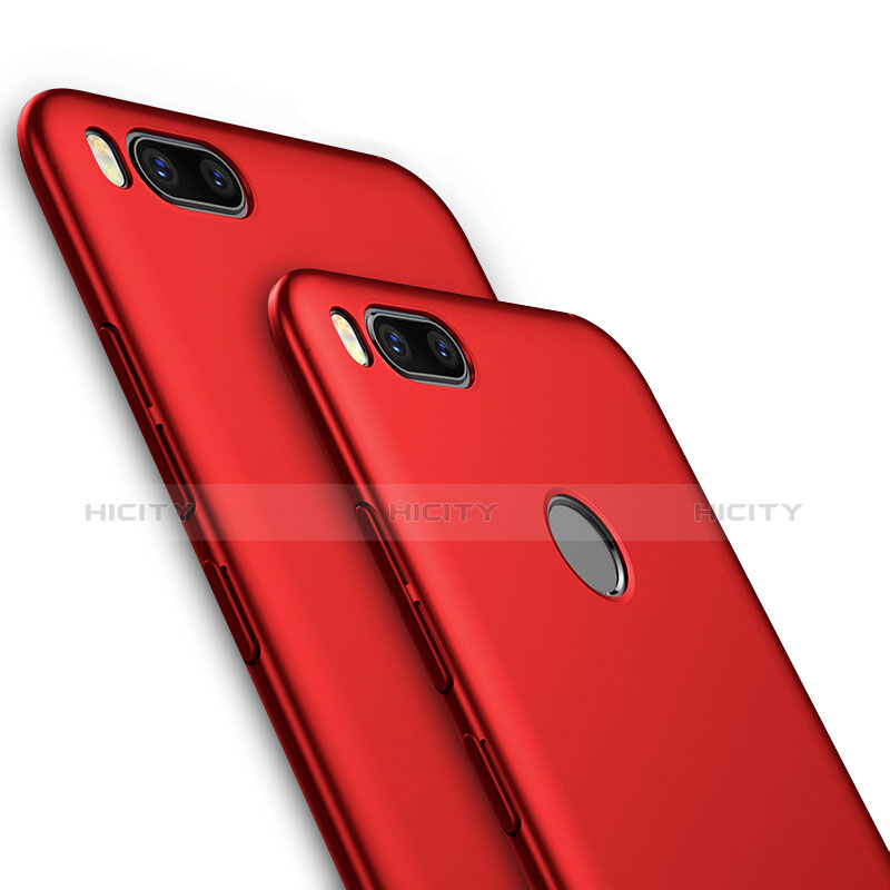 Housse Plastique Rigide Mat pour Xiaomi Mi 5X Rouge Plus