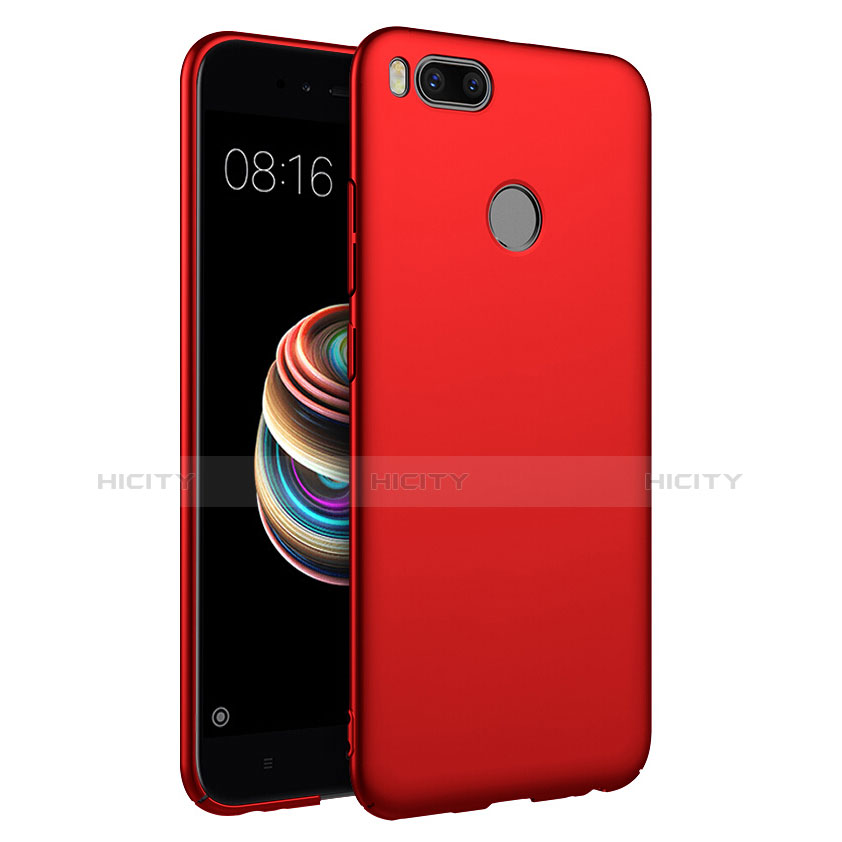 Housse Plastique Rigide Mat pour Xiaomi Mi 5X Rouge Plus