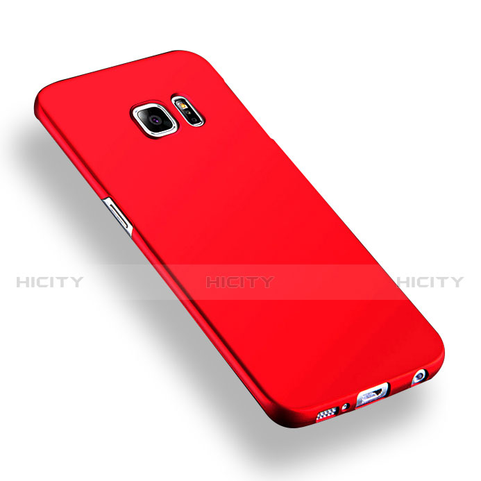 Housse Plastique Rigide Mat Q02 pour Samsung Galaxy S6 Edge+ Plus SM-G928F Rouge Plus