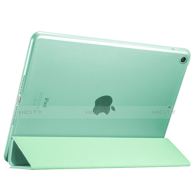 Housse Portefeuille Livre Cuir pour Apple New iPad 9.7 (2017) Vert Plus