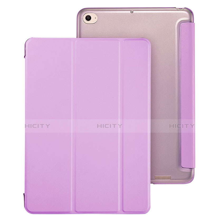 Housse Portefeuille Livre Cuir pour Xiaomi Mi Pad 3 Violet Plus