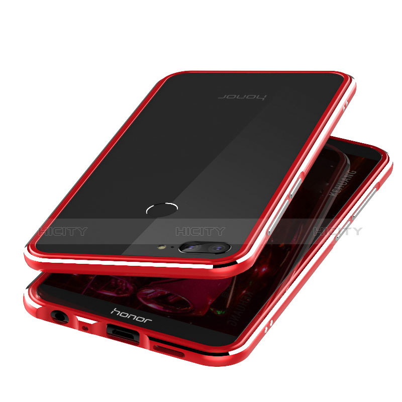 Housse Silicone Souple Miroir Q02 pour Huawei Honor 9 Lite Rouge Plus