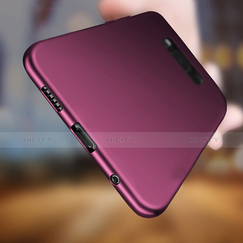 Housse Silicone TPU Souple Couleur Unie pour Samsung Galaxy S8 Plus Violet Plus