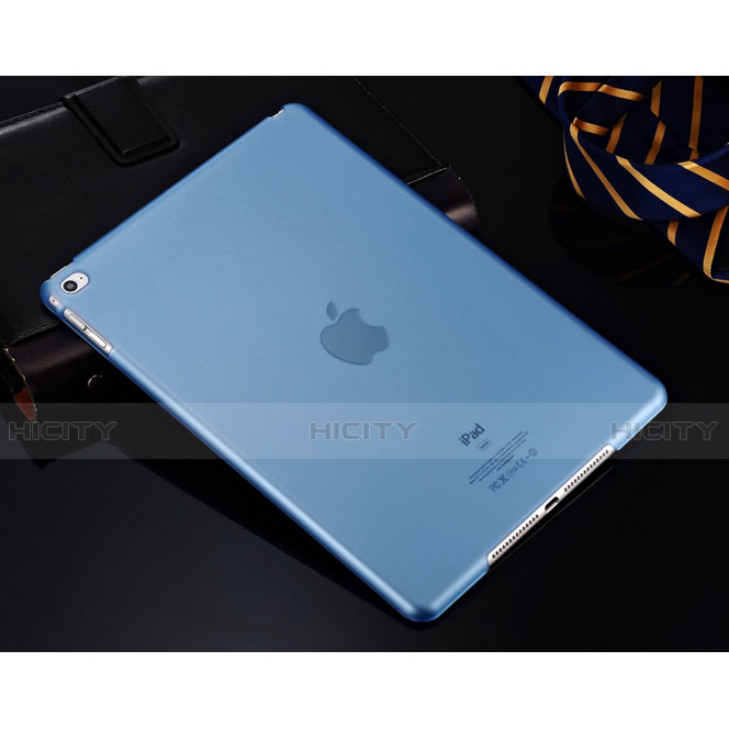 Housse Ultra Fine Mat Rigide Transparente pour Apple iPad Air Bleu Ciel Plus