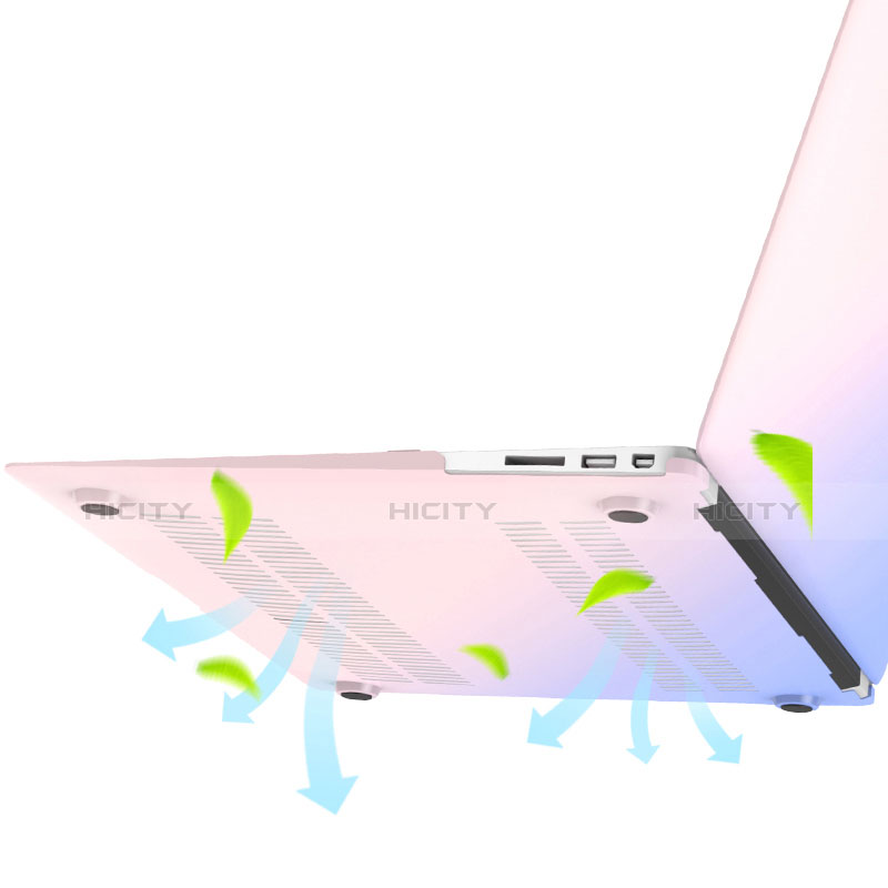 Housse Ultra Fine Mat Rigide Transparente pour Apple MacBook Air 13.3 pouces (2018) Plus