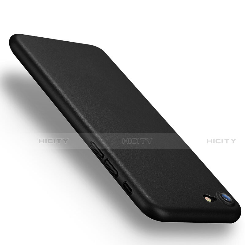 Housse Ultra Fine Plastique Rigide Mat pour Apple iPhone SE3 (2022) Noir Plus