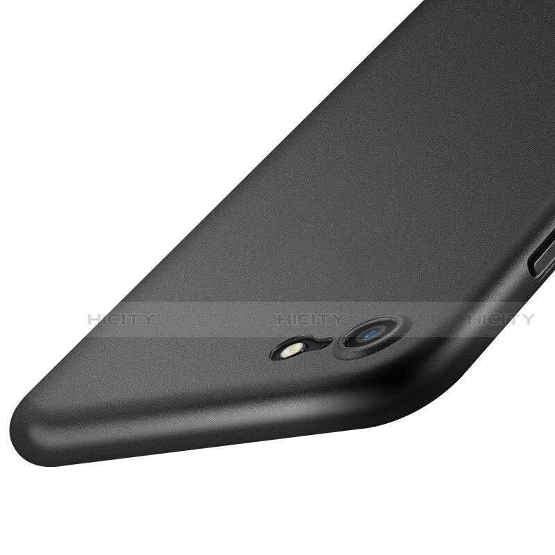 Housse Ultra Fine Plastique Rigide Mat pour Apple iPhone SE3 (2022) Noir Plus