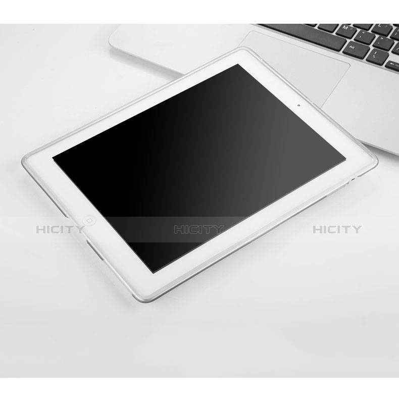 Housse Ultra Fine Silicone Souple Transparente pour Apple iPad 2 Clair Plus