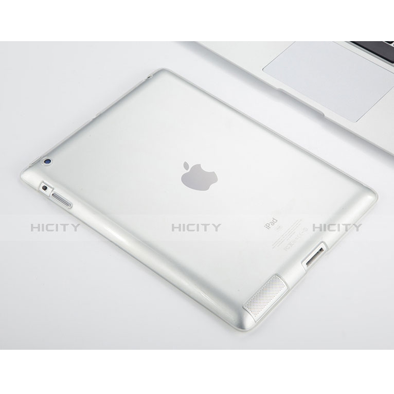 Housse Ultra Fine Silicone Souple Transparente pour Apple iPad 4 Clair Plus