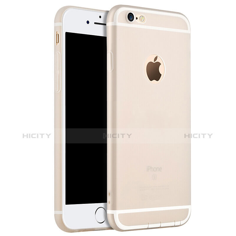 Housse Ultra Fine TPU Souple pour Apple iPhone 6 Blanc Plus