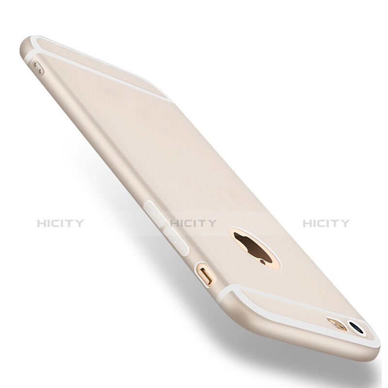 Housse Ultra Fine TPU Souple pour Apple iPhone 6 Plus Blanc Plus