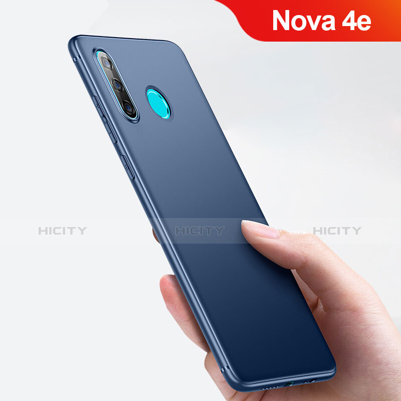 Housse Ultra Fine TPU Souple pour Huawei Nova 4e Bleu Plus