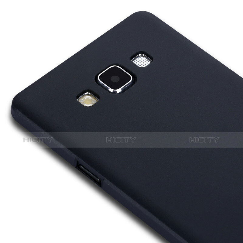Housse Ultra Fine TPU Souple pour Samsung Galaxy A7 SM-A700 Noir Plus