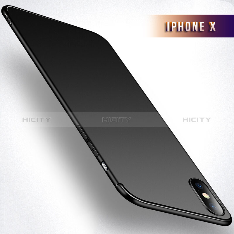 Housse Ultra Fine TPU Souple S02 pour Apple iPhone Xs Max Noir Plus