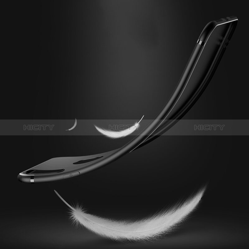 Housse Ultra Fine TPU Souple S02 pour Apple iPhone Xs Max Noir Plus