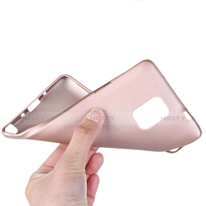 Housse Ultra Fine TPU Souple S02 pour Samsung Galaxy Note 4 Duos N9100 Dual SIM Or Rose Plus